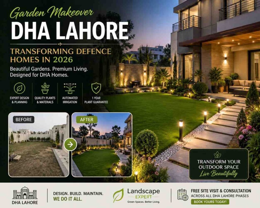 Garden Makeover DHA Lahore