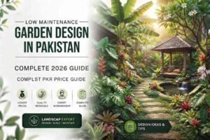 Low Maintenance Garden Design in Pakistan Complete 2026 Guide