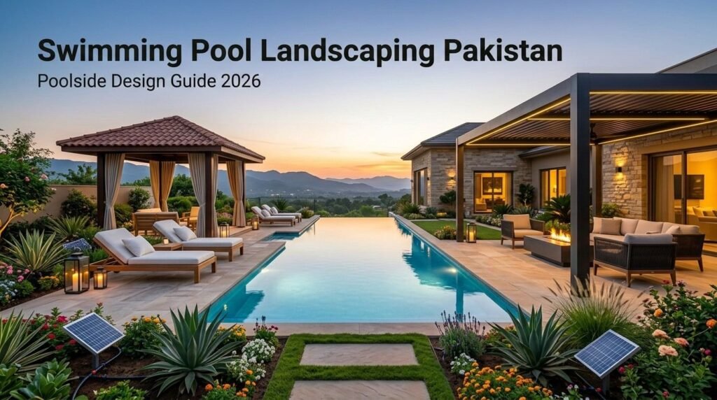 Swimming Pool Landscaping Pakistan