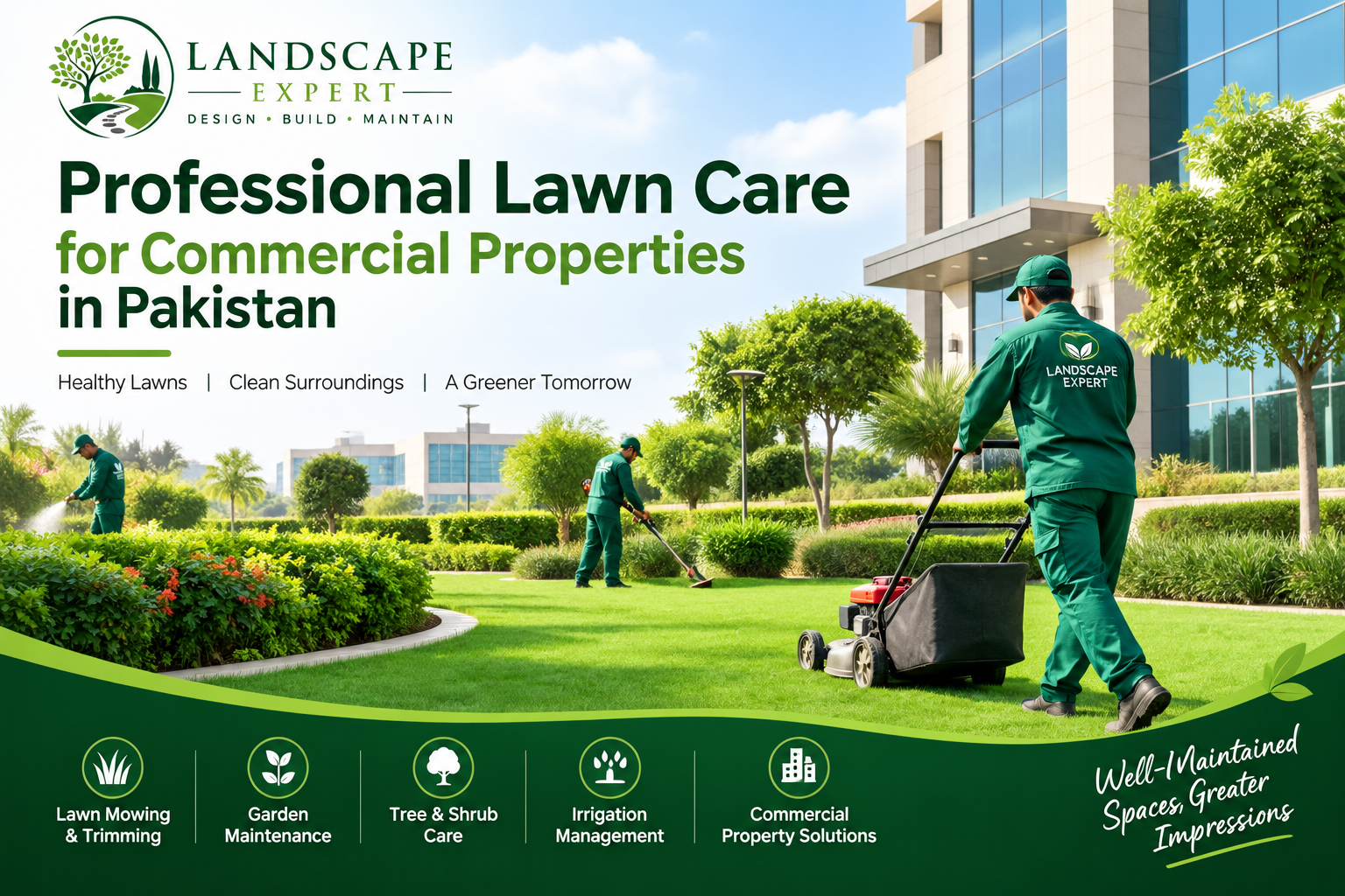 COMMERCIAL LANDSCAPE MAINTENANCE